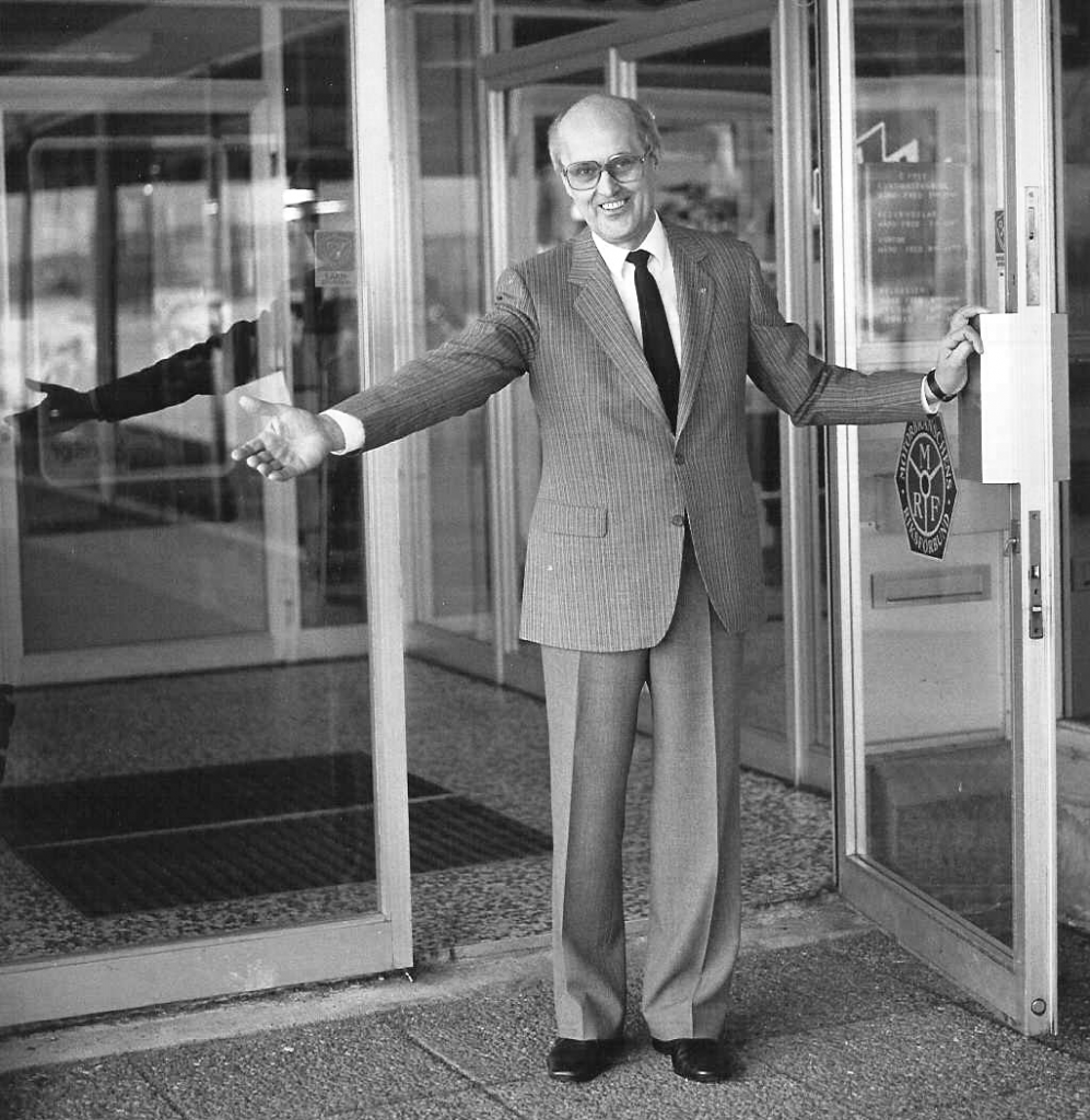 Björkmans Bils grundare Bertil Björkman