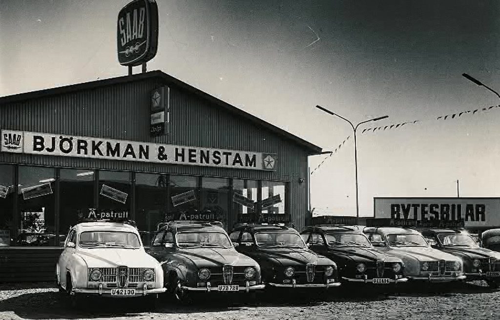 1965 öppnade Björkmans Bil sin första anläggning i Västerås